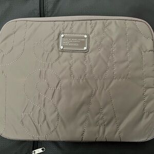 Tan/brown Marc by Marc Jacobs laptop case 13-14”